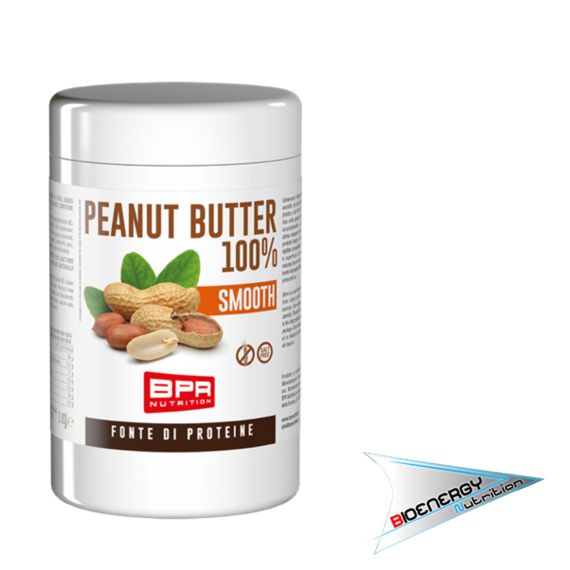 Bpr Nutrition-BURRO D'ARACHIDI 100% SMOOTH  1 Kg   